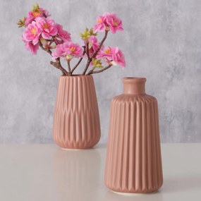 Wazon ceramiczny ESKO, ręcznie malowany, 17 cm