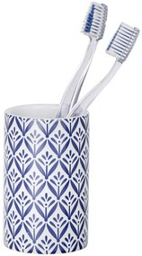 Kubek ceramiczny na szczoteczki z zębów, pojemnik łazienkowy LORCA z motywem greckim - WENKO