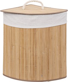 Kosz na pranie BAMBOO narożny, 48 l