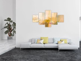 Obraz - Abstrakcja, obraz olejny (125x70 cm)