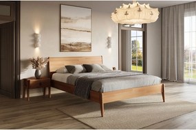 Łóżko bukowe Visby RADOM, 160x200, naturalny