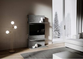 Stojak pod telewizor Loki w wykończeniu antracytowym