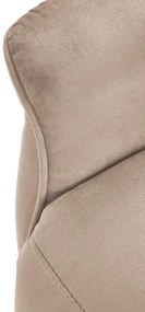 Fotel wypoczynkowy elektryczny pionizacja masaż rozkładany beżowy SEMIR 2