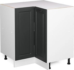 Szafka narożna antracytowy domek wiejski 75.6x46x81.6 r-line