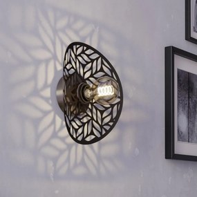 Eglo 44125 - Kinkiet SWABY 1xE27/60W/230V brązowy