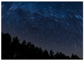 Obraz nocnego nieba (70x50 cm)