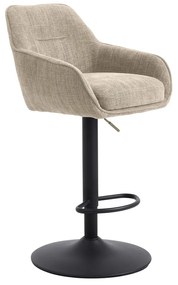 Kremowe hokery zestaw 2 szt. (wysokość siedziska 69 cm) Avola – Unique Furniture