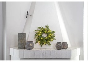 Świąteczny wieniec z oświetleniem LED Star Trading Lummer, ø 38 cm