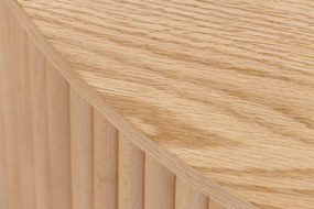 Stolik kawowy okrągły Tamis 80 cm - naturalny