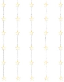 LED Zewnętrzny łańcuch bożonarodzeniowy 30xLED/3,9m IP44 gwiazdy