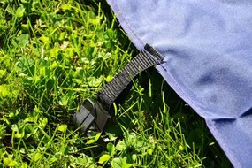 Pawilon ogrodowy Garth rozkładany 3 x 3 m - niebieski, 4 ściany