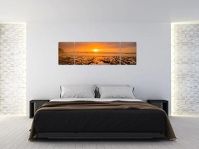 Obraz zachodu słońca (170x50 cm)
