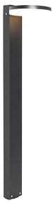 Zewnetrzna Nowoczesna lampa podłogowa zewnętrzna czarna z LED 80 cm IP44 - Esmee Nowoczesny Oswietlenie zewnetrzne