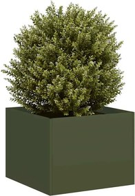 Oliwkowa donica ogrodowa w nowoczesnym stylu S4-S27