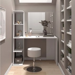 Toaletka biały 122.2x55.2x75.8 tower