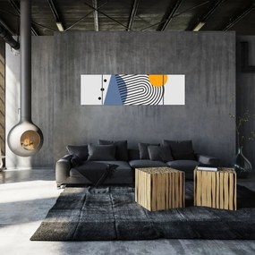 Obraz - Minimalistyczna abstrakcja N⁰2 (170x50 cm)
