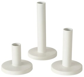Świecznik metalowy MALKO, 3 sztuki, Ø 9 cm