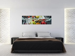 Obraz - Owoce (170x50 cm)