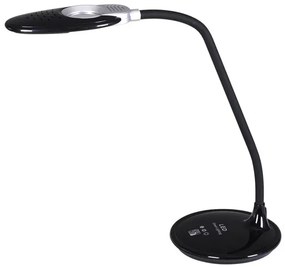 Czarna nowoczesna lampka LED do biura - S260 A3-E47