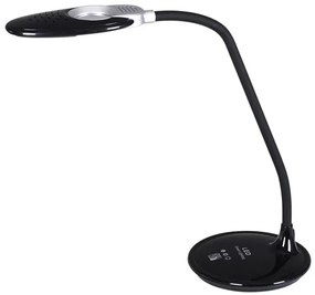 Czarna nowoczesna lampka LED do biura - S260-Vestus