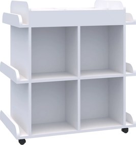 Mobilna biblioteczka dwustronna do przedszkola Smart, index KC-BM-2P-PD