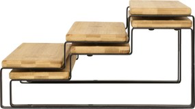 Półka na blat kuchenny 2w1 ORDERA, długość od 32 do 64 cm
