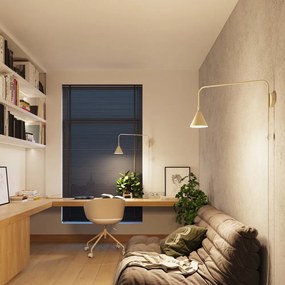 Kremowy kinkiet do kontaktu ø 14 cm Zylo – Sollux