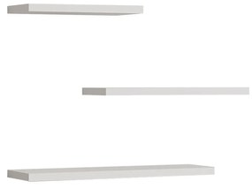 Półka Leila White, 3 szt.