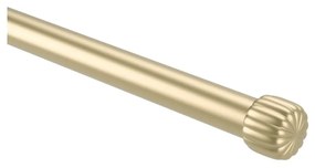 Stalowy regulowany karnisz w kolorze matowego złota 168 - 305 cm Cleo – Umbra