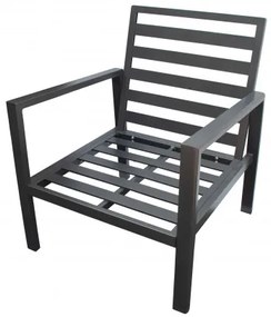 MORISS - aluminiowy fotel ogrodowy z poduszką
