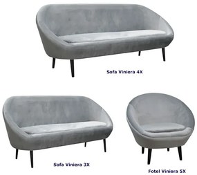 Trzyosobowa sofa skandynawska Viniera 4X Skania 37X