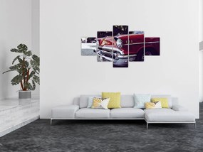 Obraz starego samochodu (125x70 cm)