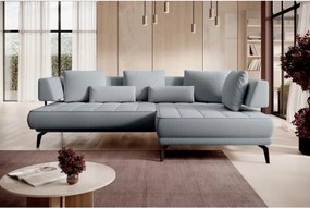 Narożnik GIOTTO L Prawostronnyelektryczna regulacja siedziska tkanina PERFECT HARMONY 85 WERSAL