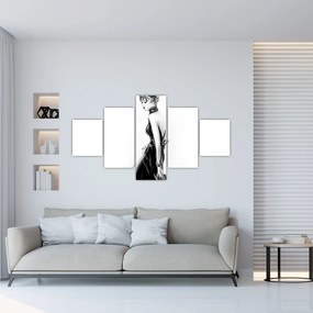 Obraz - Ilustracja mody (125x70 cm)