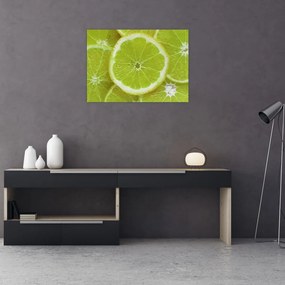 Obraz - pokrojone cytryny (70x50 cm)