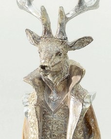 Figurka dekoracyjna Gentleman Deer 30x9x69 cm