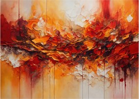 Obraz na szkle - Abstrakcja (70x50 cm)