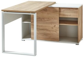 Biurko w dekorze dębu 120x117 cm Lioni – Germania