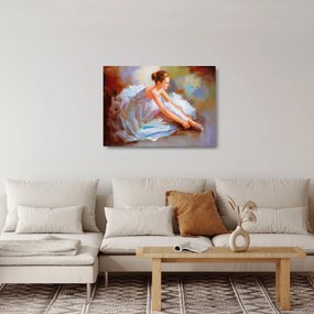 Obraz na szkle - Balerina (70x50 cm)