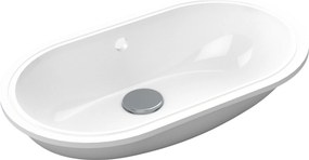 Massi Umywalka podblatowa owalna biała z konglomeratu RONA Oval 51 cm| Różne kolory
