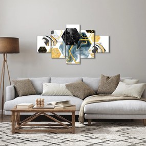 Obraz - Wielokąty (125x70 cm)