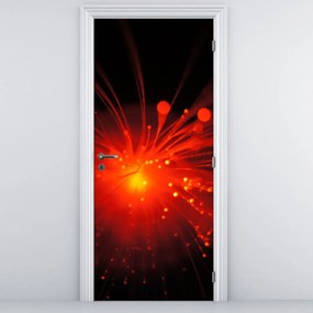 Fototapeta na drzwi - Błyszczenie, abstrakcja (95x205cm)