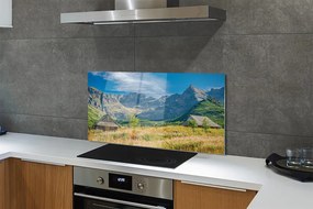 Panel szklany do Kuchni Górska Osada w Dolinie