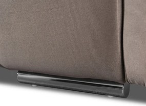 Sofa Rozkładana z Funkcją Spania IBIZA Dwuosobowa Beżowa Nowoczesna do Salonu