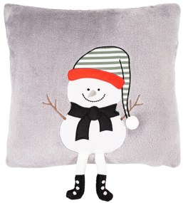 4Home Świąteczna poszewka na poduszkę Frosty Snowman, 40 x 40 cm