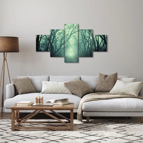 Obraz - Droga z aleją drzew (125x70 cm)