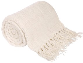 Koc Emma kremowy, 150 x 200 cm