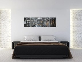 Obraz wnętrza starego budynku (170x50 cm)