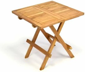 Składany stolik ogrodowy drewniany  50 cm