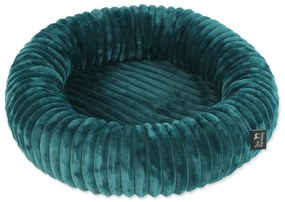Ciemnozielone legowisko dla psów ø 60 cm Dog Fantasy Stripe – Plaček Pet Products